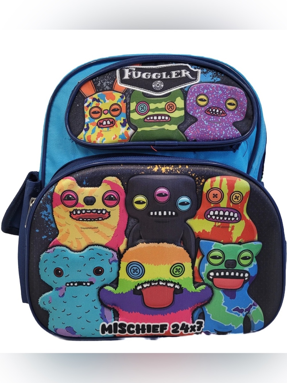 Small Backpack - Fuggler Mischief 24x7 3D Pop-Up 12" School Bag NEW Boys